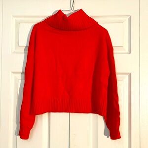Never Worn Cropped Bar III Turtleneck Sweater